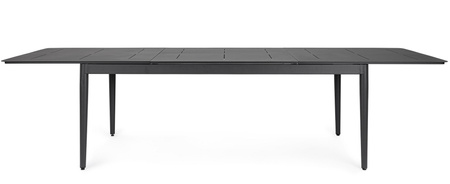 BIZZOTTO stół ogrodowy NEBULA 200-300     czarny / rozkładany