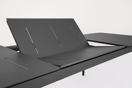 BIZZOTTO stół ogrodowy NEBULA 200-300     czarny / rozkładany