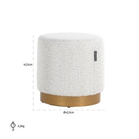 RICHMOND pufa EMMY S biała