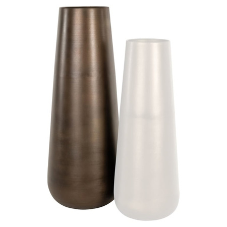 RICHMOND wazon KENZA L antyczny mosiądz