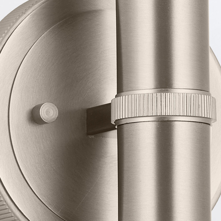 Kinkiet Torche - 2 źródła światła - Szczotkowany nikiel Quintiesse QN-TORCHE-2W-BN