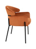 KARE krzesło ALEXIA Velvet pomarańczowe
