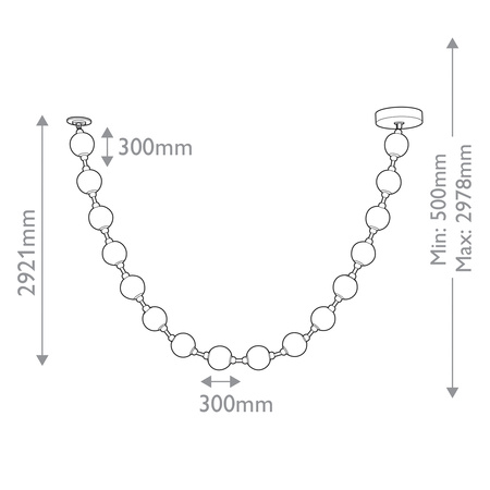 Lampa wisząca LED Marni - Naturalny mosiądz Quintiesse QN-MARNI-16P-292-NBR