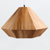 Lampa wisząca Diamond Brązowy, Drewno Quintiesse Accord QN-DIAMOND-P-S-TEAK