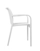 MODESTO krzesło STRIPS ARM białe