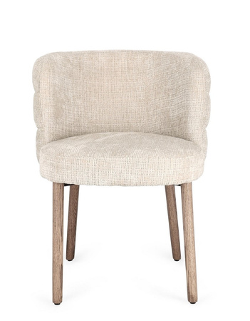 BIZZOTTO krzesło ILMA ARM beżowe