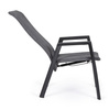 BIZZOTTO krzesło ogrodowe ETHAN szary