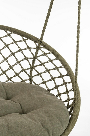 BIZZOTTO fotel wiszący ogrodowy JAVIER    zielony