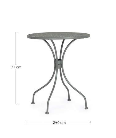 BIZZOTTO stolik ogrodowy LIZETTE zielony