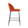 RICHMOND krzesło barowe ALYSSA 65 - jasnoczerwone