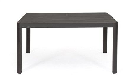 BIZZOTTO stół ogrodowy KIPLIN 149 czarny  / rozkładany