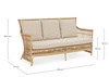 BIZZOTTO sofa 3-osobowa ogrodowa ADELMA   naturalna