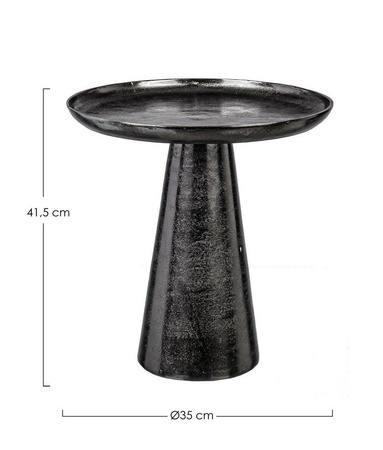 BIZZOTTO stolik kawowy KULVIR 35 czarny