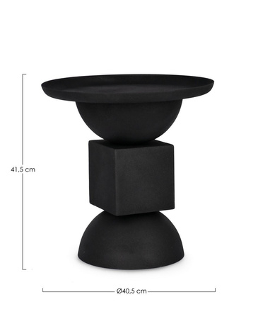 BIZZOTTO stolik kawowy ALKA 40,5 czarny