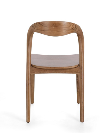 BIZZOTTO krzesło MILEY brązowe