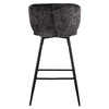 RICHMOND zestaw 2 krzeseł barowych MIMI czarny
