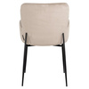 RICHMOND krzesło AMBER VELVET - trudnopalne