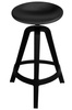 Krzesło barowe MIRA czarne