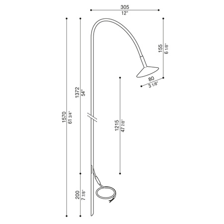 Lombardo LT15901A2 lampa ogrodowa Flora 160