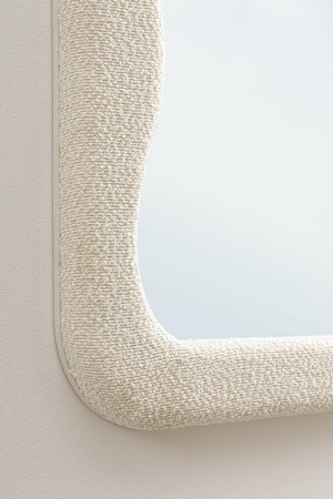 BIZZOTTO lustro ścienne BOUCLÉ 60x160 cm  białe