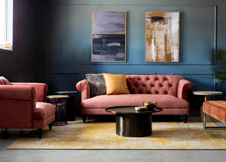 BIZZOTTO stolik kawowy NALIMA beżowy