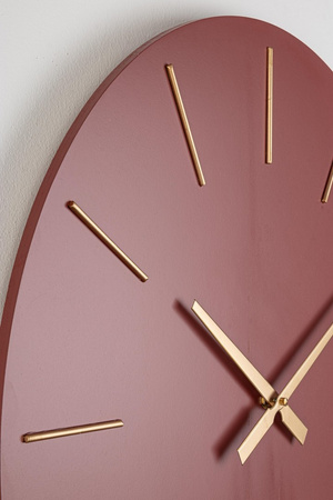 BIZZOTTO zegar TIMELINE 60 czerwony