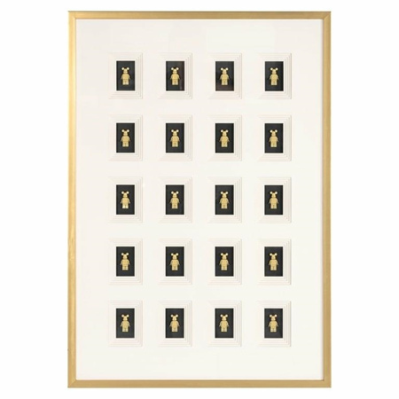 RICHMOND obraz BEAR BLOCK 3D 100x70 cm