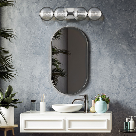 Kinkiet Atomo - 4 źródła światła - Polerowany chrom Quintiesse Eurofase QN-ATOMO-4W-PC