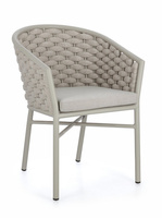 BIZZOTTO krzesło ogrodowe MARGALIDA       SATURN beżowe