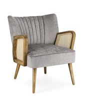 BIZZOTTO fotel VIRNA szary