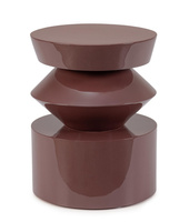 BIZZOTTO stolik kawowy OTILIA CONTOUR     czerwony