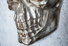 INVICTA dekoracja ścienna SKULL srebrna