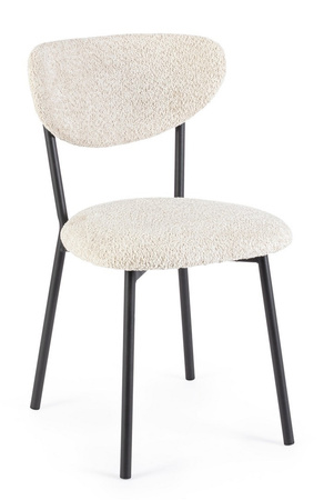 BIZZOTTO krzesło LUDMILLA beżowe