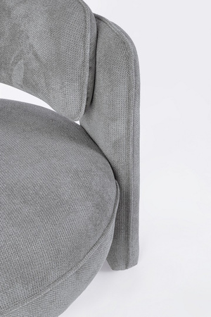 BIZZOTTO fotel AISHA szary