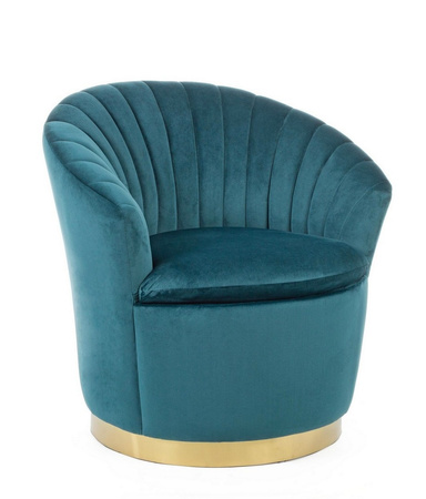 BIZZOTTO fotel GILLES niebieski