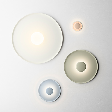 Vibia Top Lampa Ścienna LED ze Ściemniaczem, 40 GL, 10 cm, Niebieski
