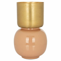 RICHMOND wazon CALLA szczotkowane złoto