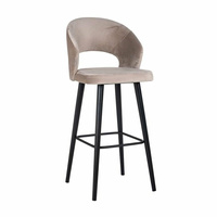 RICHMOND krzesło barowe SAVOY 82 khaki