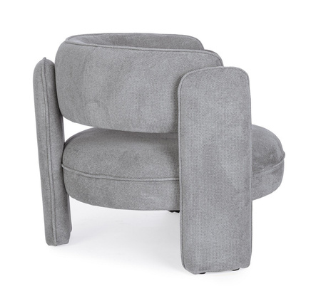 BIZZOTTO fotel AISHA szary