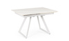 BIZZOTTO stół ogrodowy REETA 120-180      biały / rozkładany
