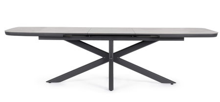 BIZZOTTO stół ogrodowy PASCAL szary /     rozkładany