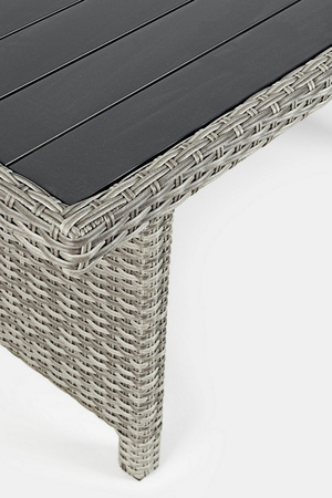 BIZZOTTO zestaw ogrodowy ARIEL szary