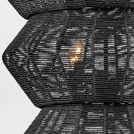 Żyrandol Luca - 10 źródeł światła - Czarny Quintiesse QN-LUCA-10P-BK-BK