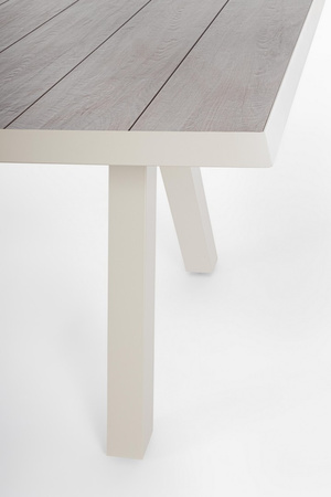 BIZZOTTO stół ogrodowy KRION PELICAN      205-265 rozkładany