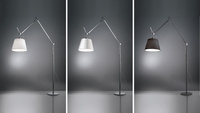 Tolomeo Floor Mega ARTEMIDE 32cm black 0761W10A+0772010A