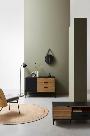 BIZZOTTO lampa podłogowa BRILL czarna