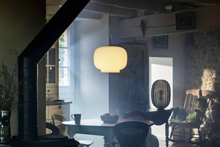 Lampa wisząca Chouchin Reverse 1 - Biały FOSCARINI