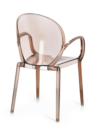 BIZZOTTO krzesło ogrodowe CAMILLA         brązowe