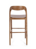 BIZZOTTO krzesło barowe MILEY brązowe