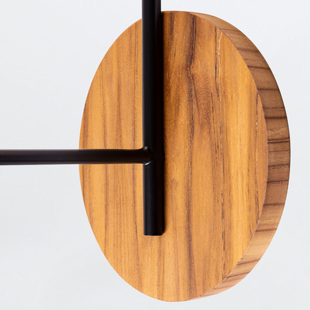 Kinkiet Dot Brązowy, Drewno Quintiesse Accord QN-DOT-WB1-TEAK